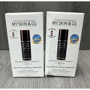 2 x MY SKIN & Co. Roll-on for Ingrown Hairs, Razor Bumps & Inflammation - 2 oz